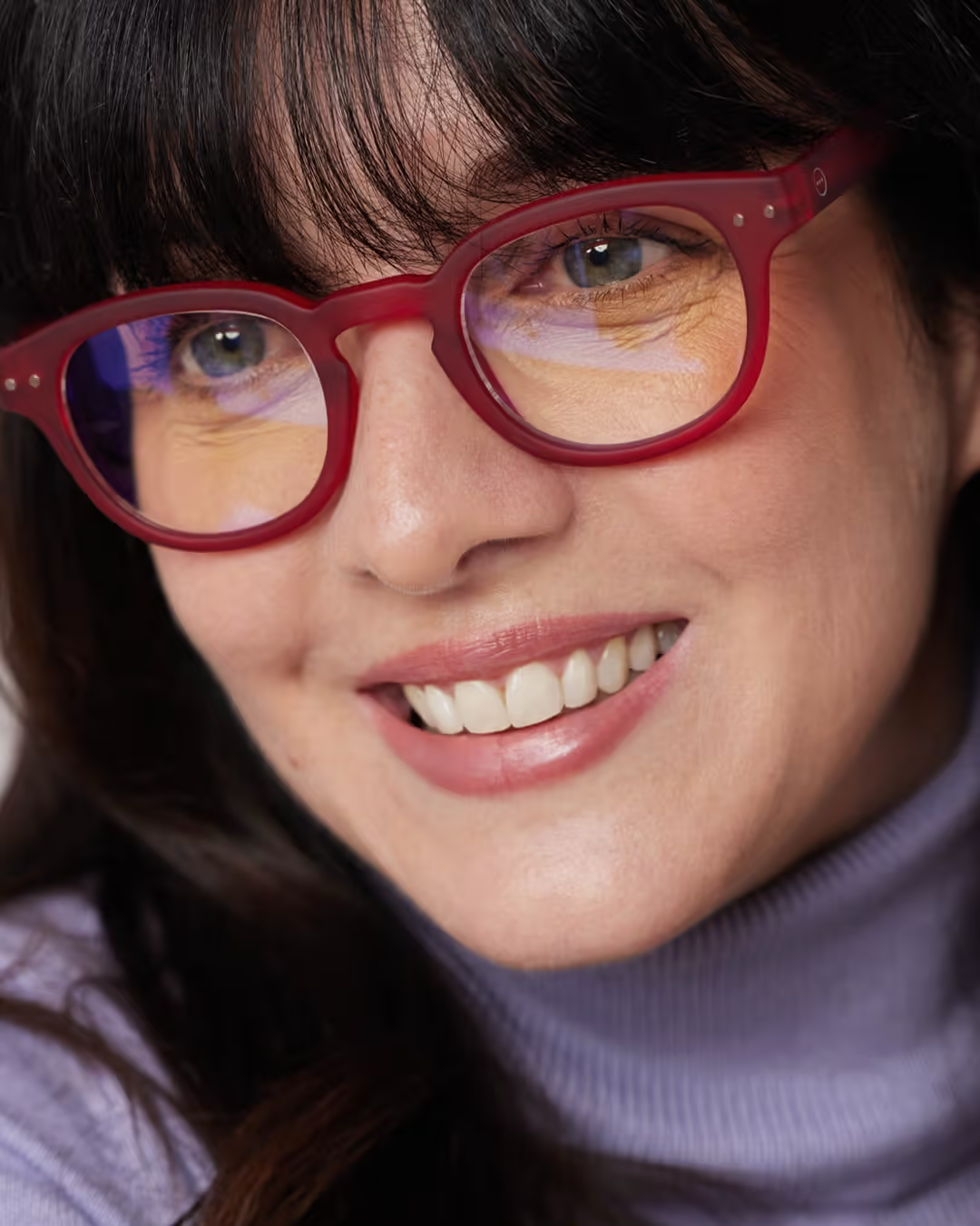 IZIPIZI - READING E Carmine Red