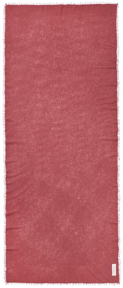 PUR SCHOEN - Kaschmirschal &quot;247-4129&quot; Dark Rose