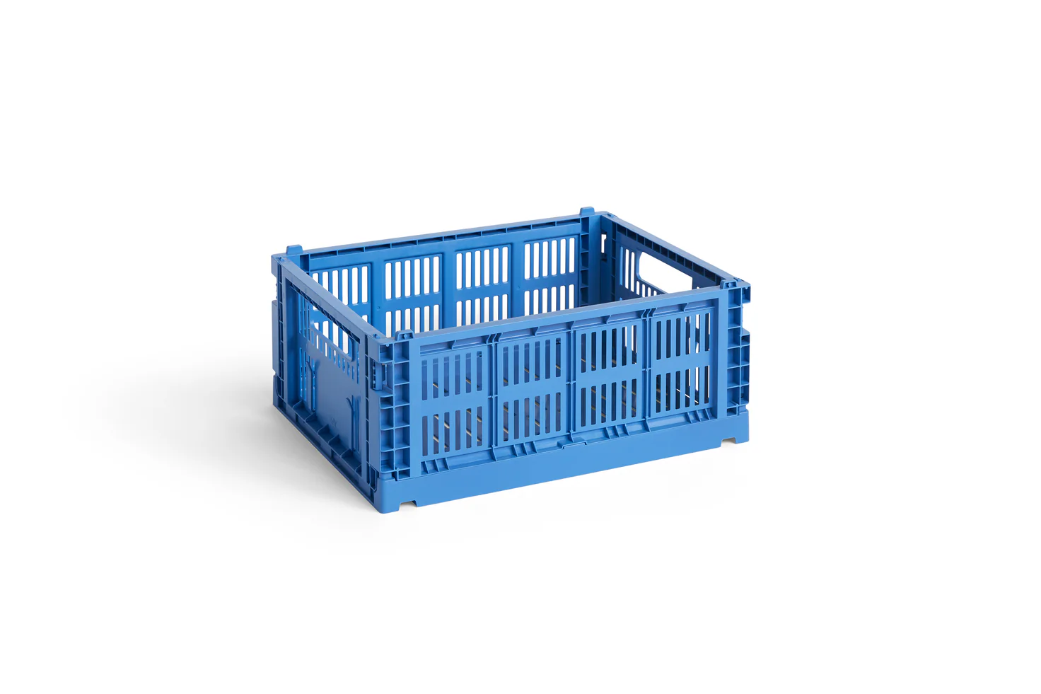 HAY - Stapelkiste &quot;Colour Crate&quot; 14cm Electric Blue