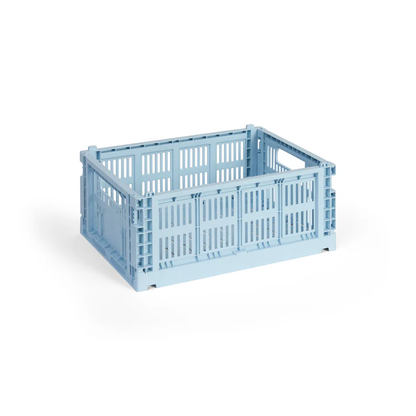 HAY - HAY Colour Crate Medium, Soft blue