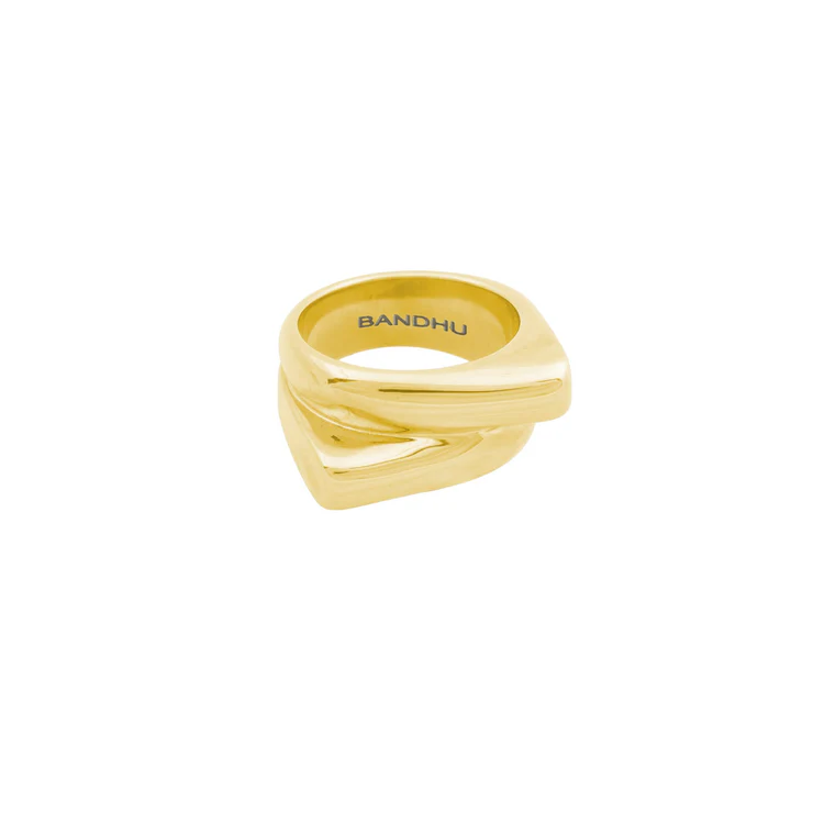 Bandhu - Alike Ring Gold Gr. 8