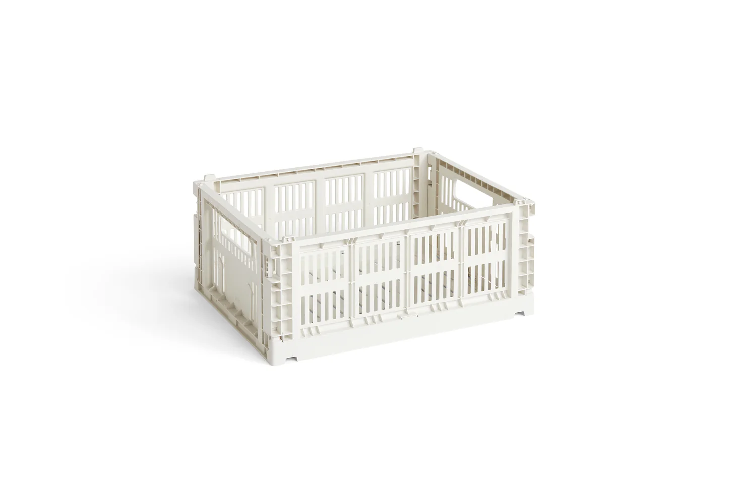 HAY - Stapelkiste &quot;Colour Crate&quot; 14cm Off-White