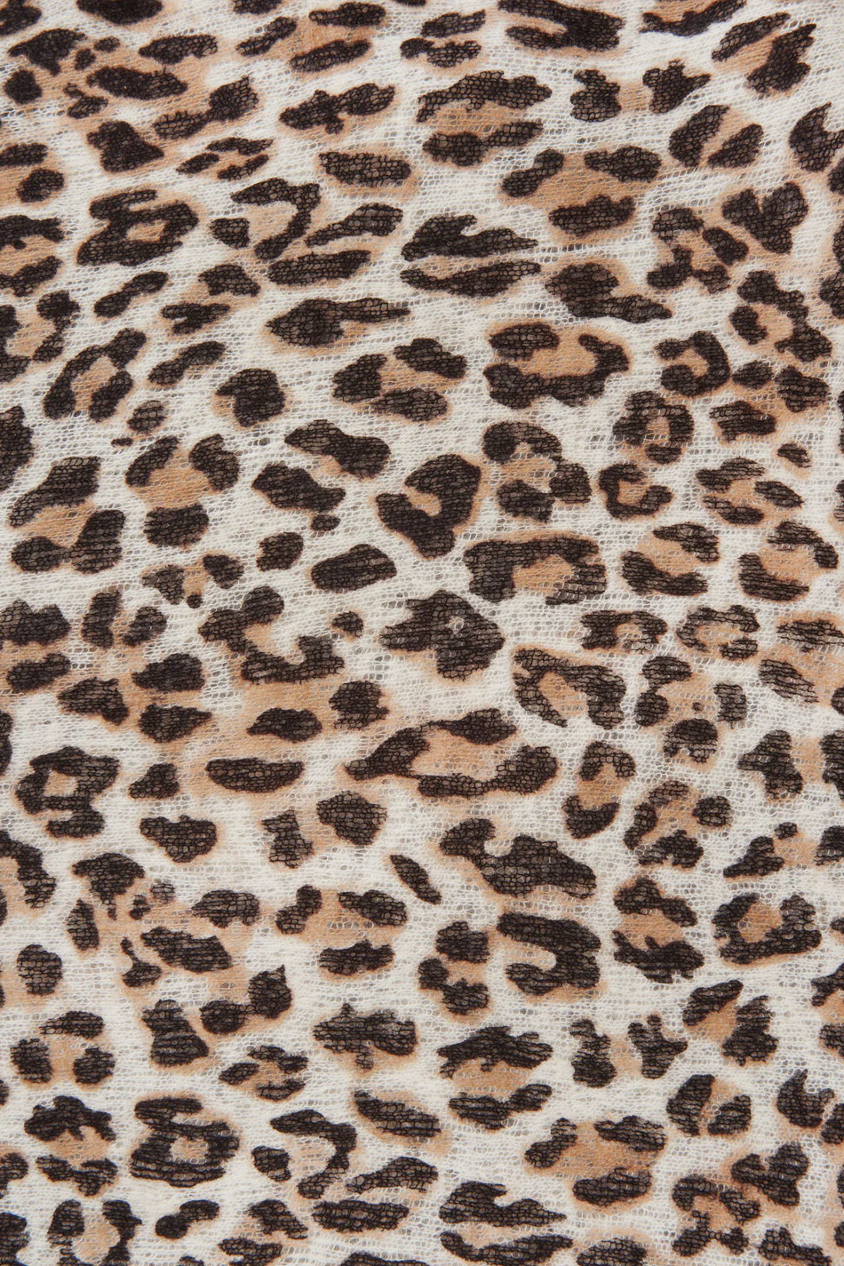 PUR SCHOEN - Kaschmirschal Leo, Beige-Schoko