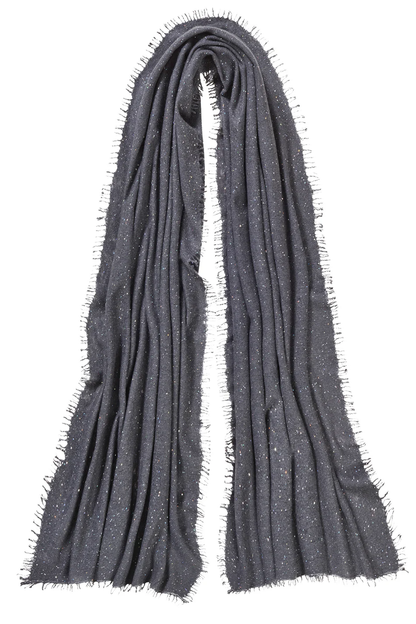 PUR SCHOEN - Kaschmirschal "24208-9960" Galactic Stars black