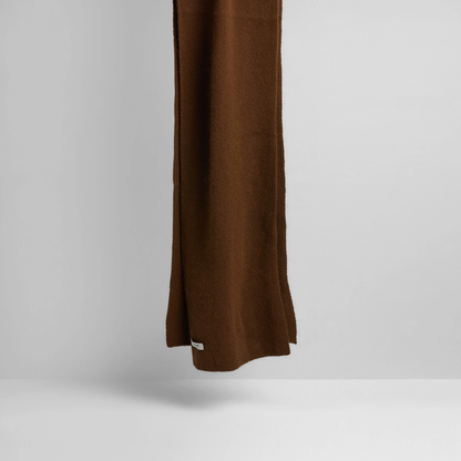 LE BONNET - Strickschal Walnut