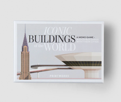 PRINTWORKS - Memo Game - Iconic Buildings PW00450