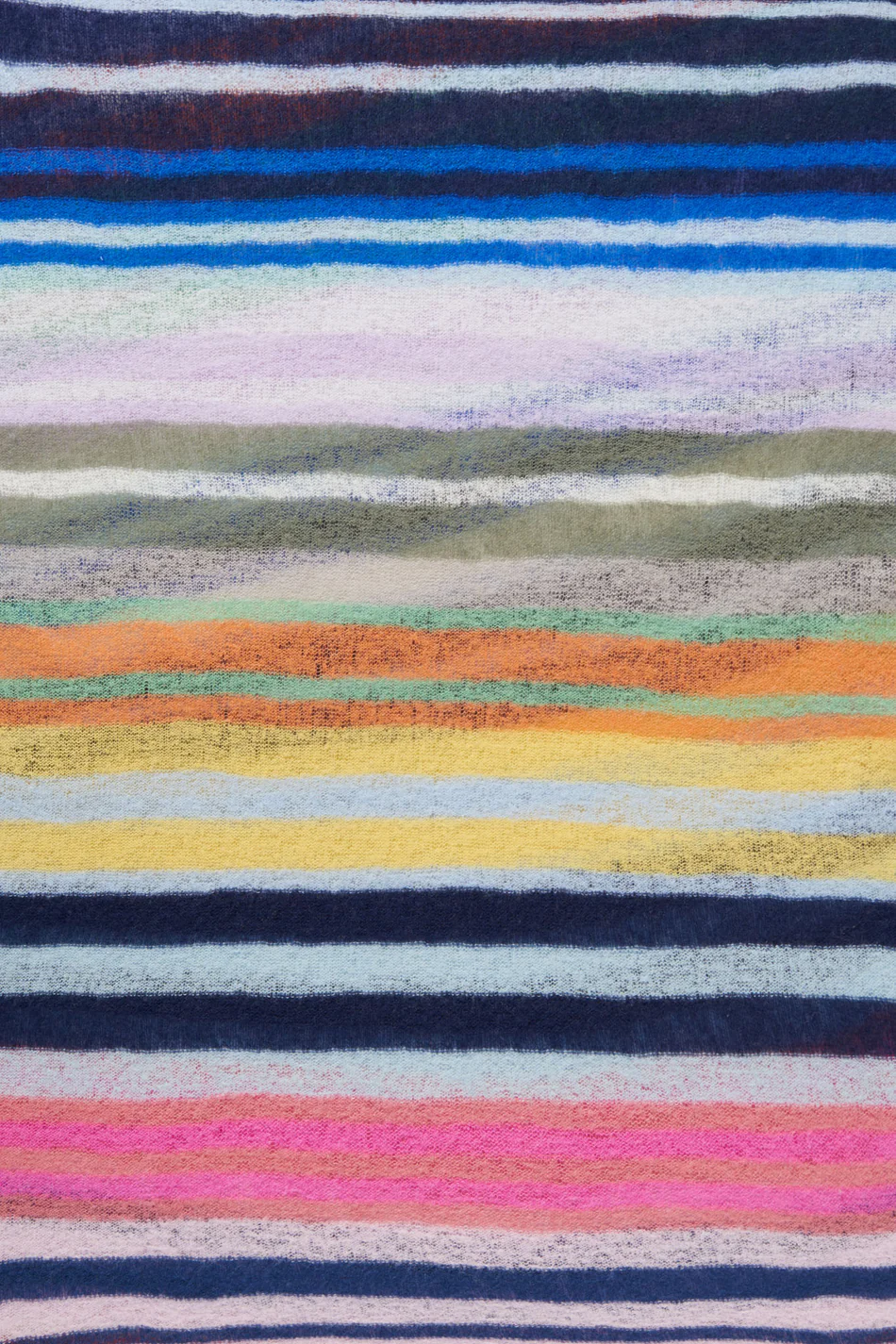 PUR SCHOEN - Kaschmirschal Stripes Multi 1