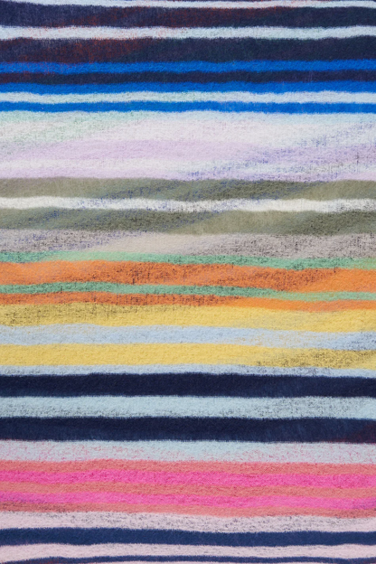 PUR SCHOEN - Kaschmirschal Stripes Multi 1