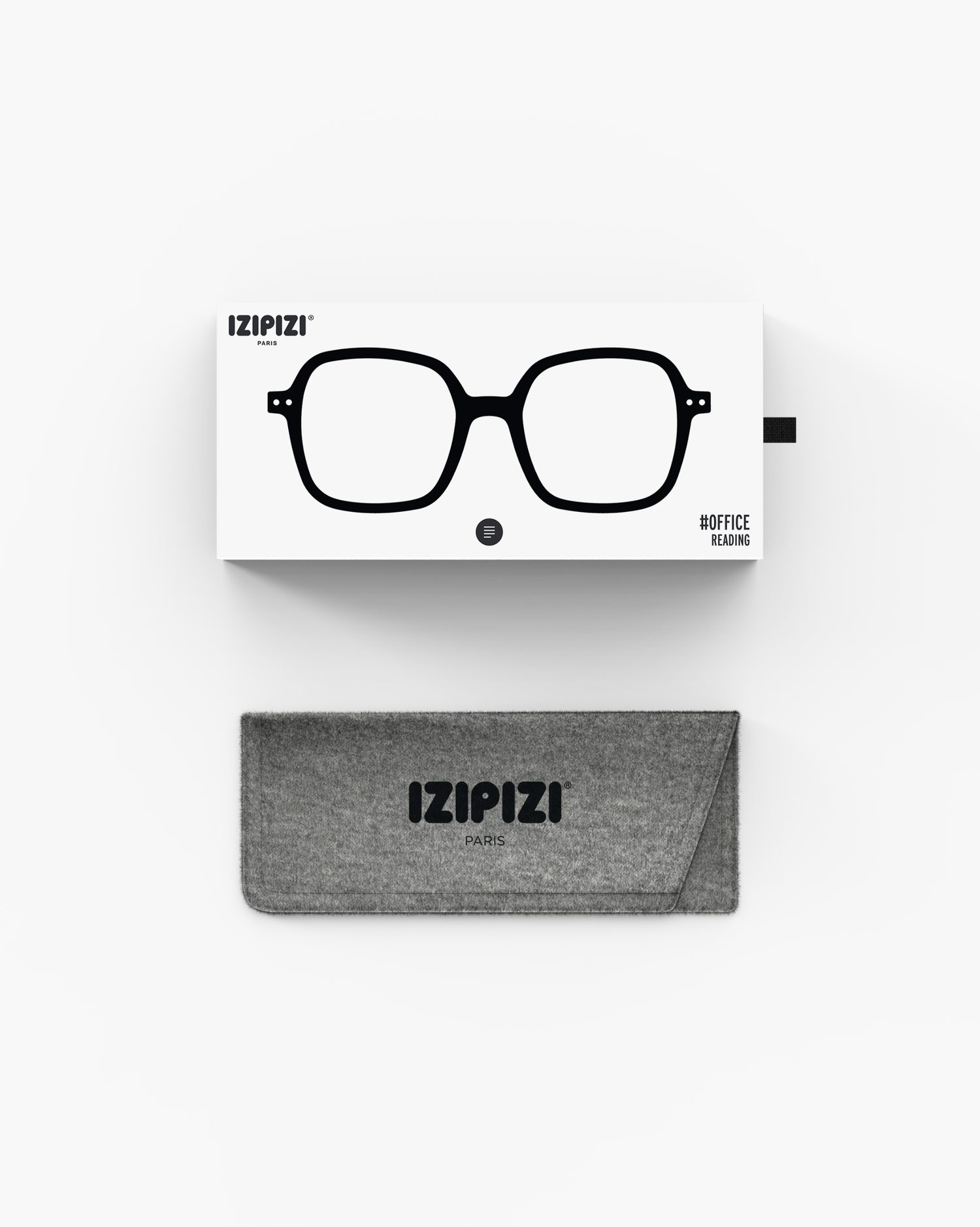 IZIPIZI - READING OFFICE Black, +1,5