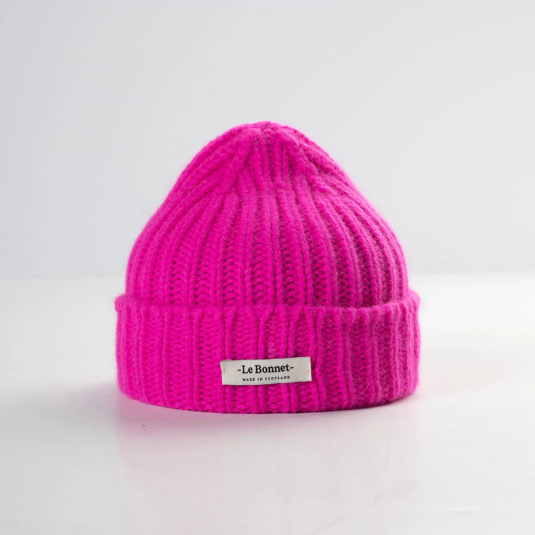 Le Bonnet - Strickmütze &quot;Logo Poppy Pink&quot;