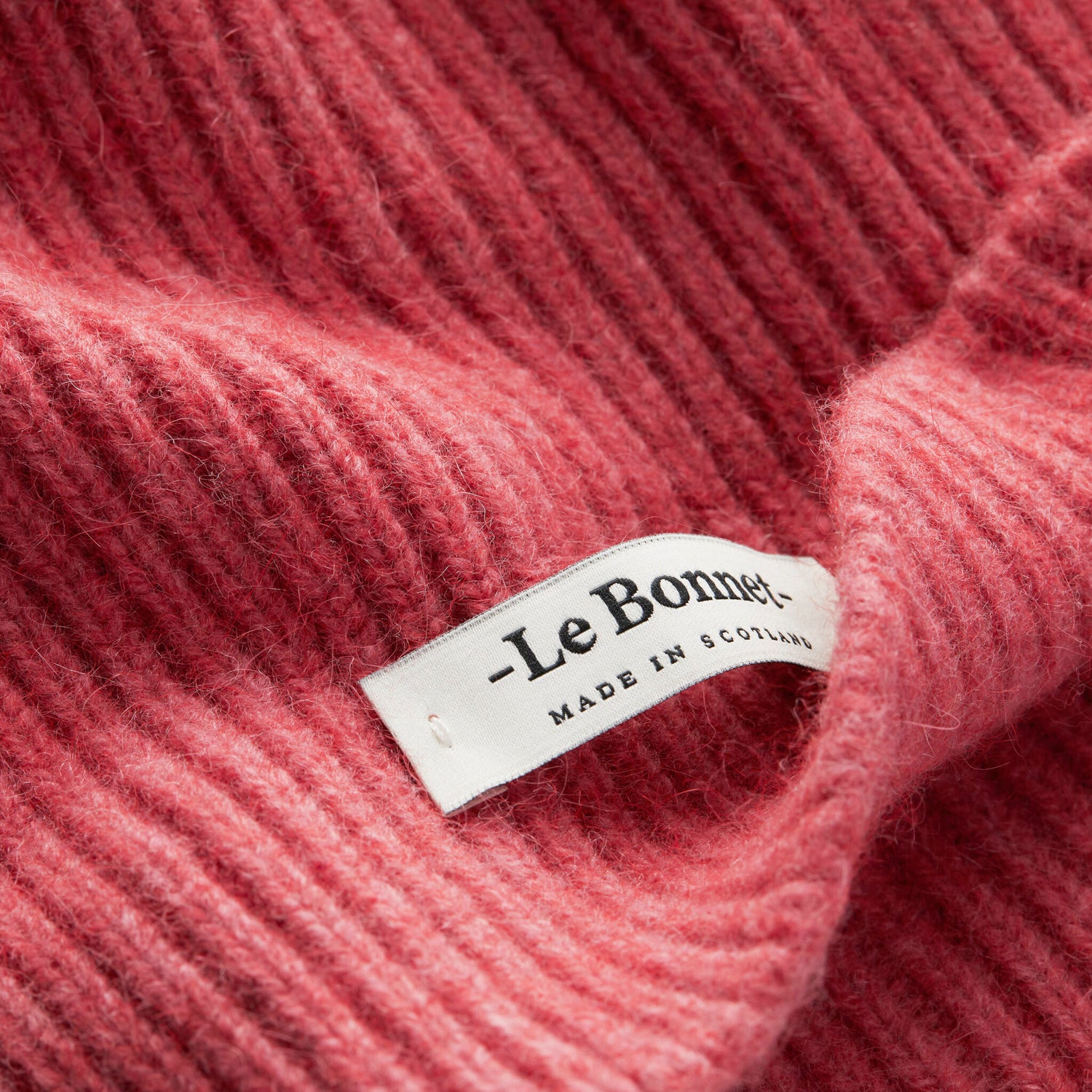 Le Bonnet - Strickschal Fuchsia