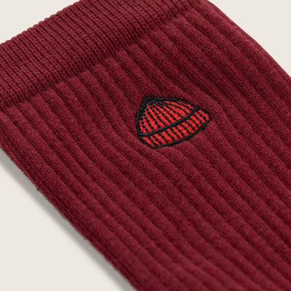 Le Bonnet - Socken bordeaux, Gr. 36-40