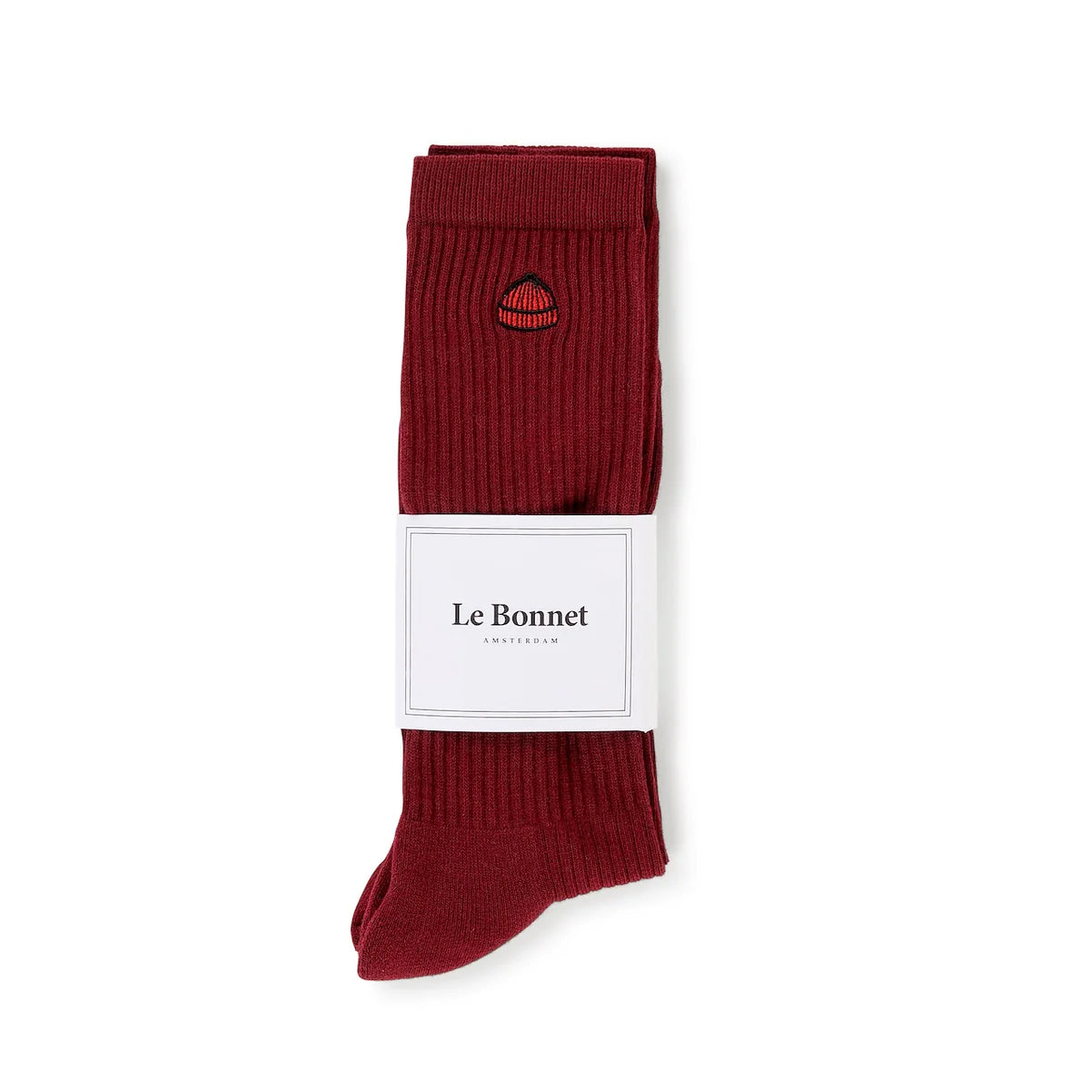 Le Bonnet - Socken bordeaux, Gr. 36-40