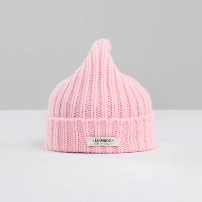 Le Bonnet - Strickmütze &quot;Logo&quot; Blush