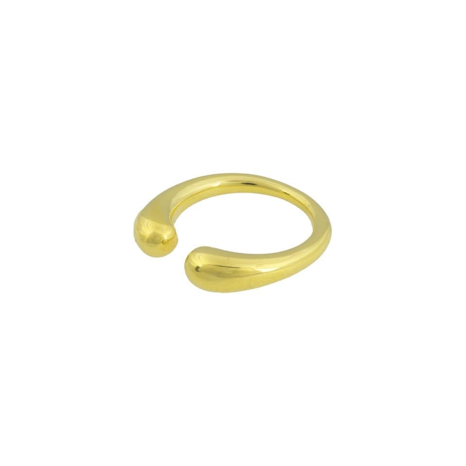 Bandhu - Melt Ring Gold Gr. 7
