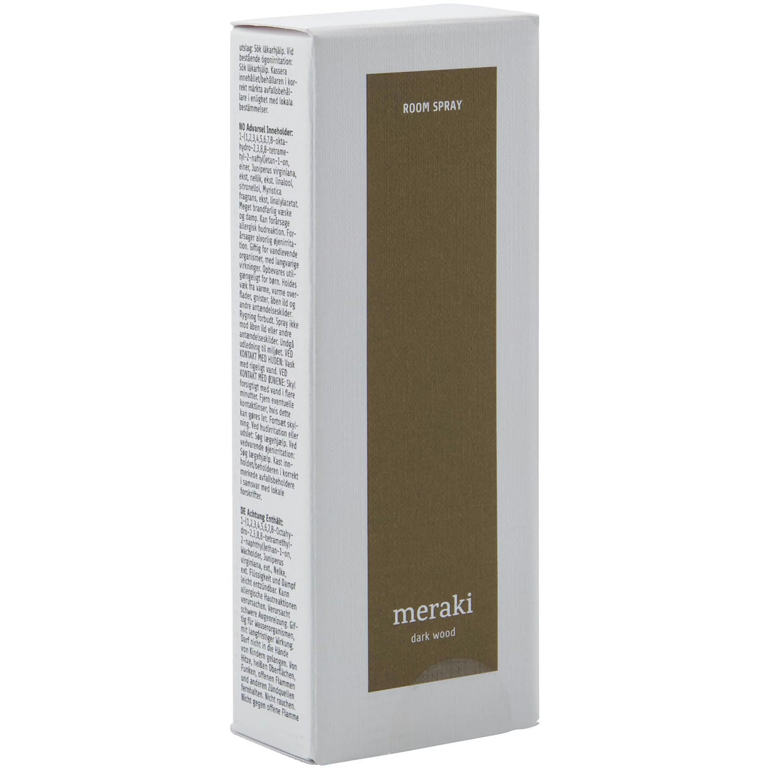 Meraki - Roomspray, Dark wood
