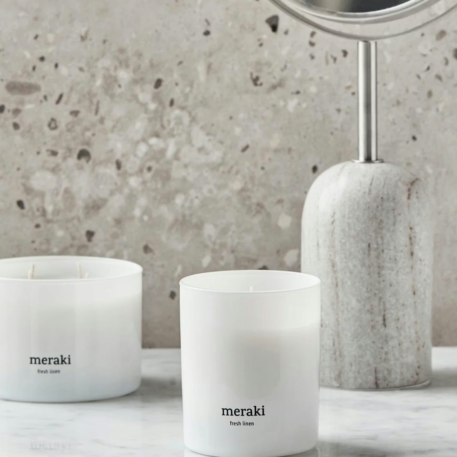 Meraki - Scented candle, Fresh linen