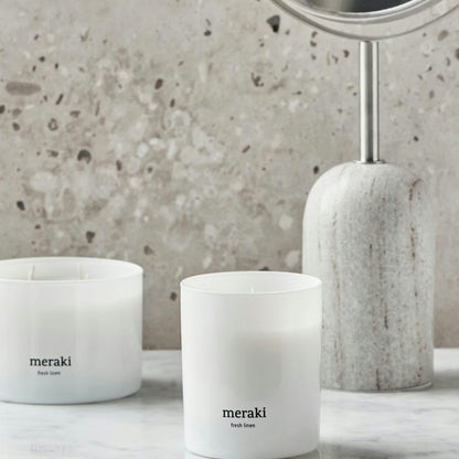 Meraki - Scented candle, Fresh linen