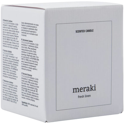 Meraki - Scented candle, Fresh linen