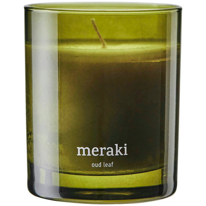 Meraki - Scented candle, oud leaf