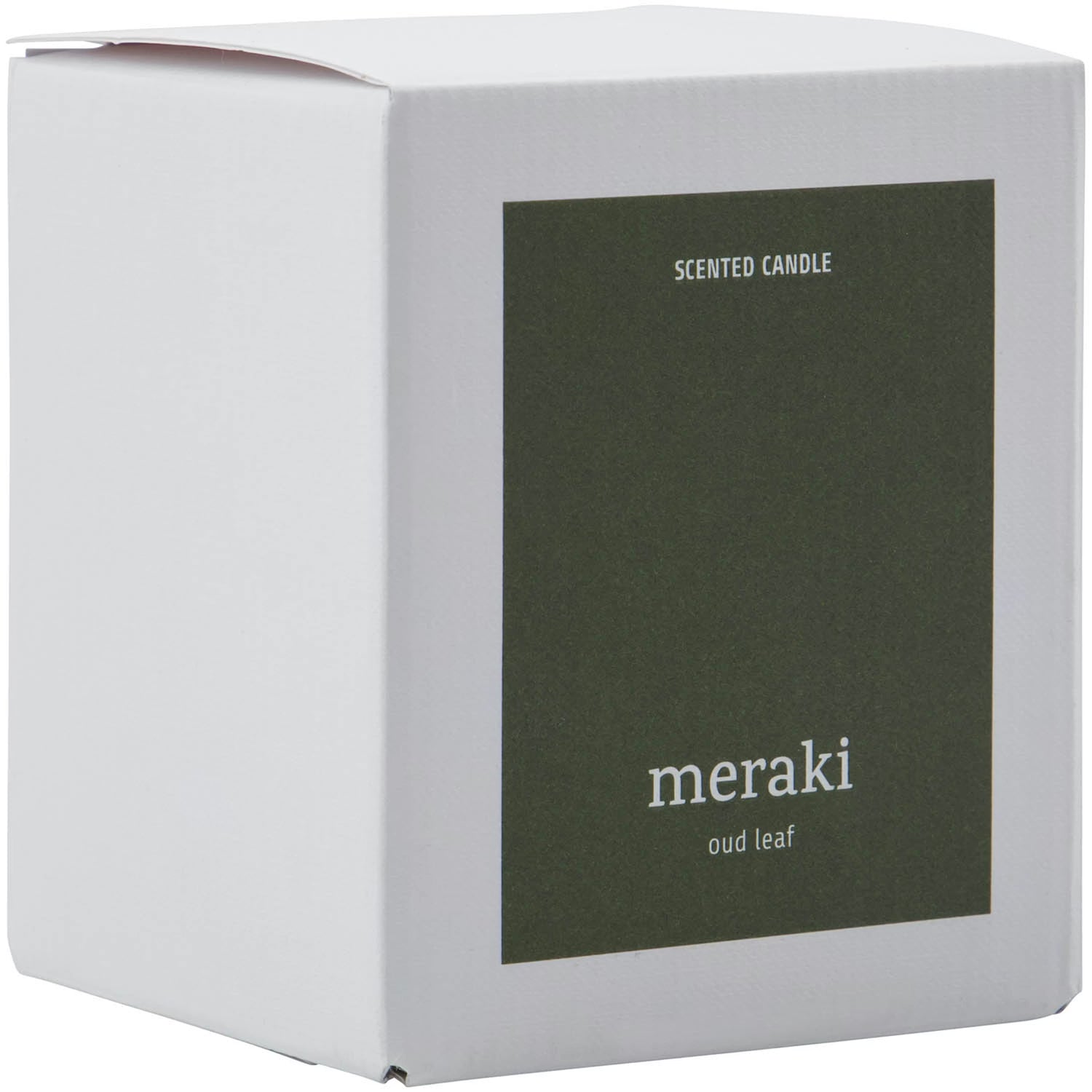 Meraki - Scented candle, oud leaf