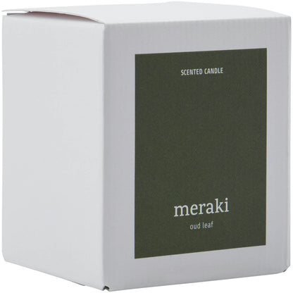 Meraki - Scented candle, oud leaf