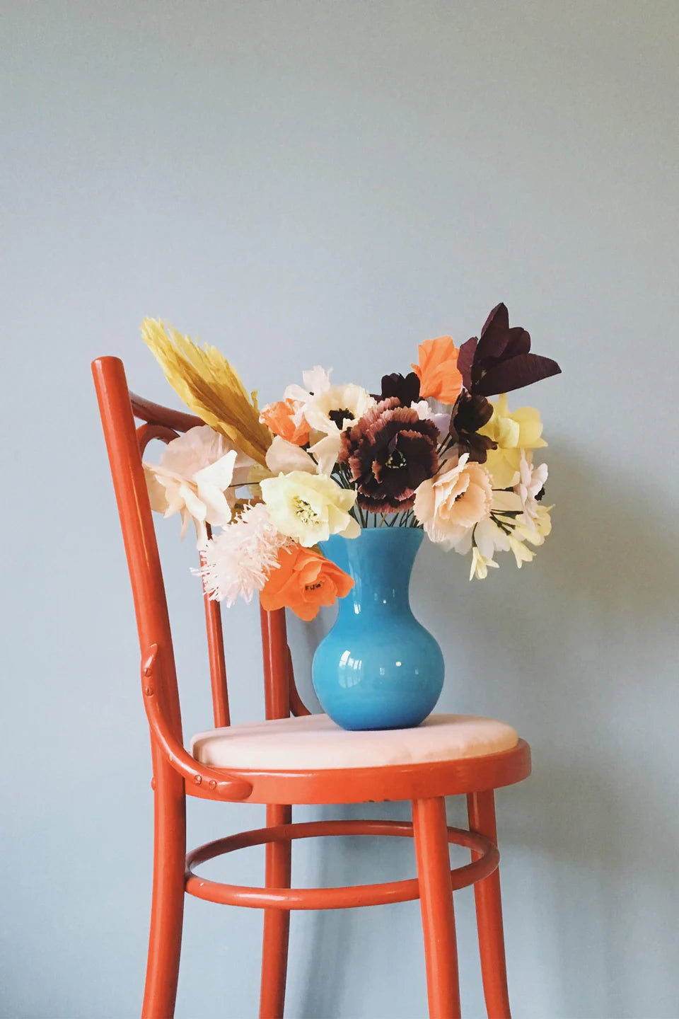 STUDIO ABOUT - PAPER FLOWER, DAHLIA, YELLOW