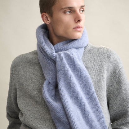 LE BONNET - Strickschal Washed Denim