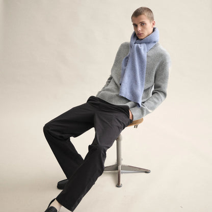 LE BONNET - Strickschal Washed Denim