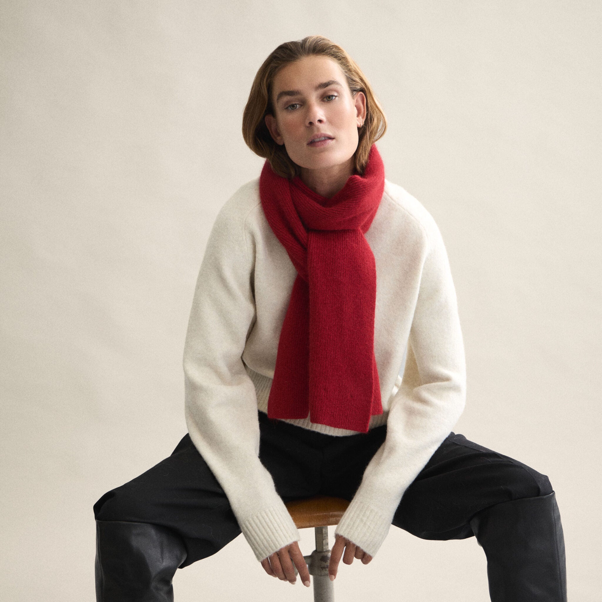 Le Bonnet - Strickschal Framboise