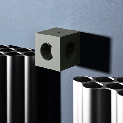 AVOLT - Steckdosenwürfel &quot;Square 2&quot; Oak Green