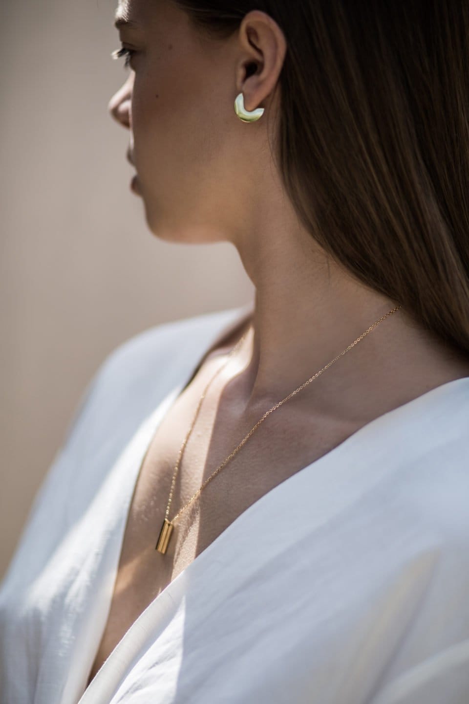 Bandu - Bold Earrings gold plated