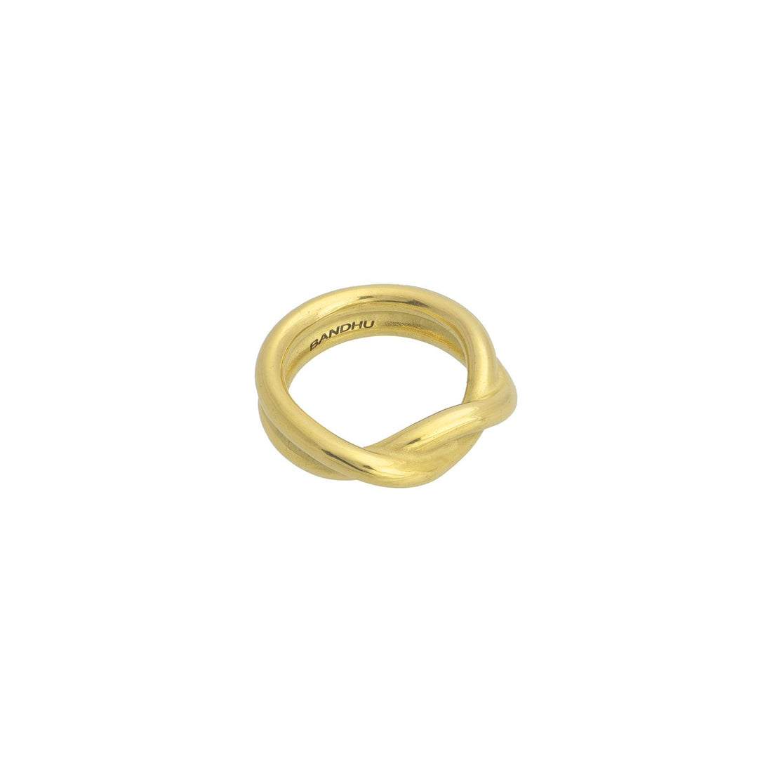 BANDHU - Ring &quot;Twine&quot; Gold T6