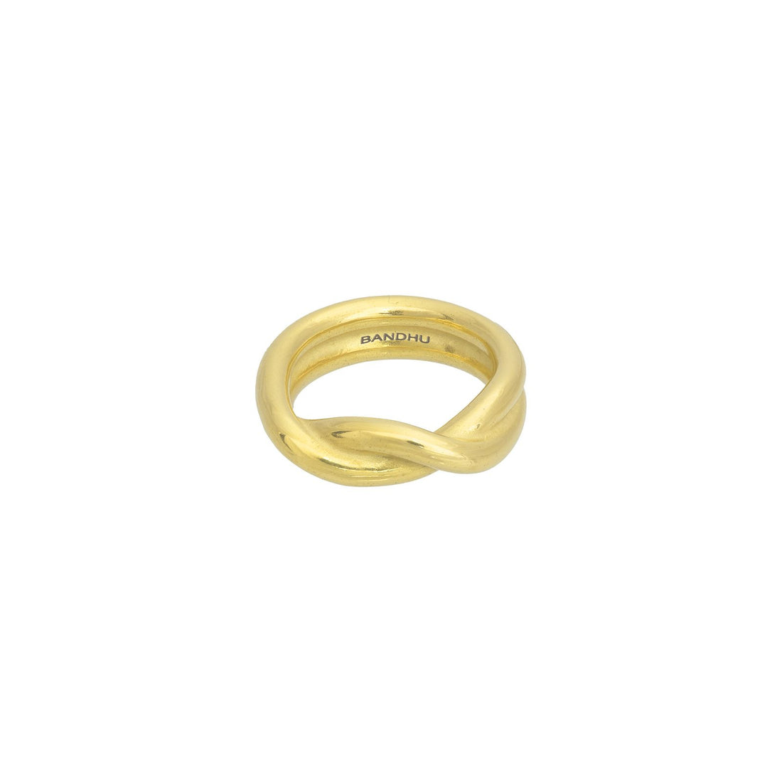 BANDHU - Ring &quot;Twine&quot; Gold T6