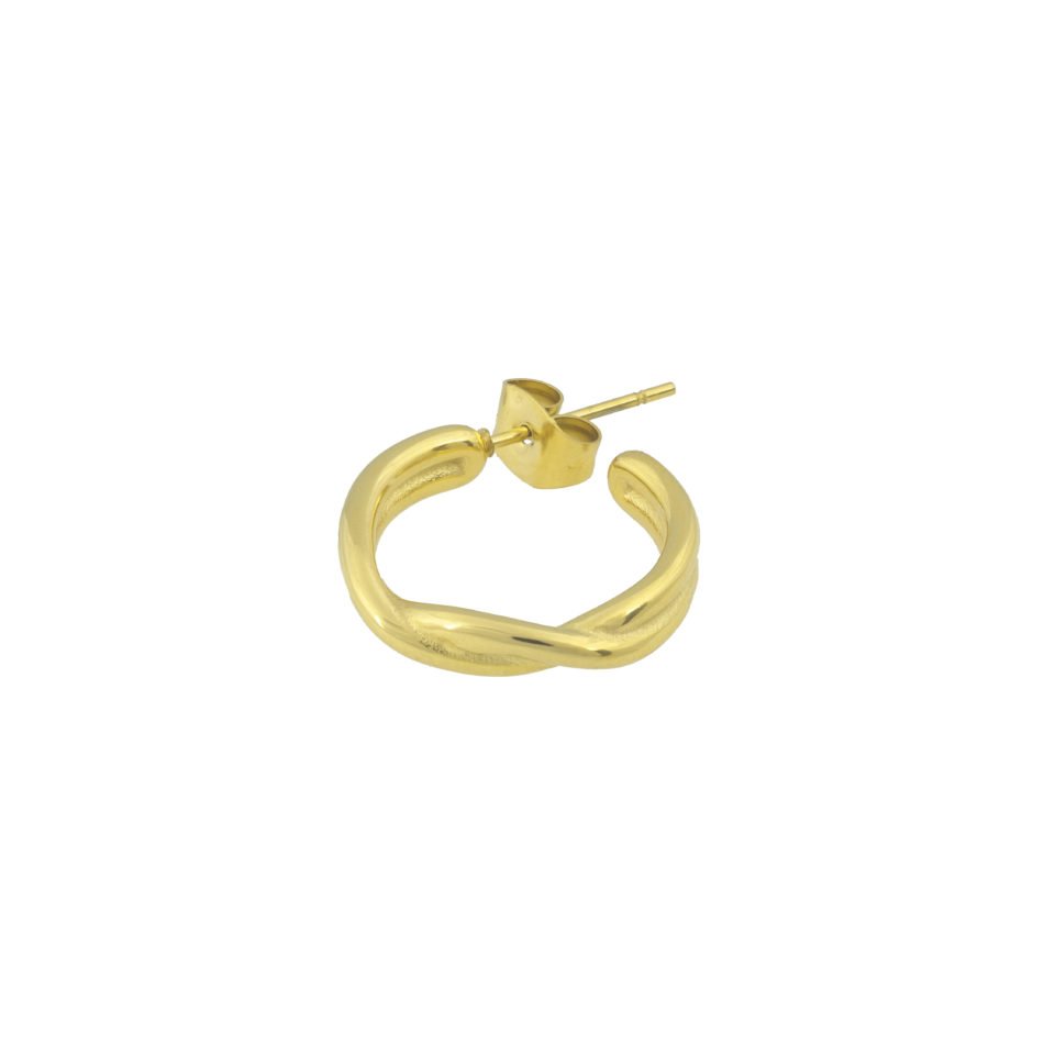 BANDHU - Ohrring &quot;Twine&quot; Gold