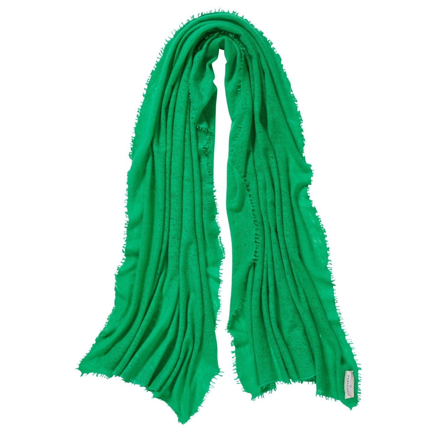 PUR SCHOEN - Kaschmirschal &quot;247-4075&quot; Limette