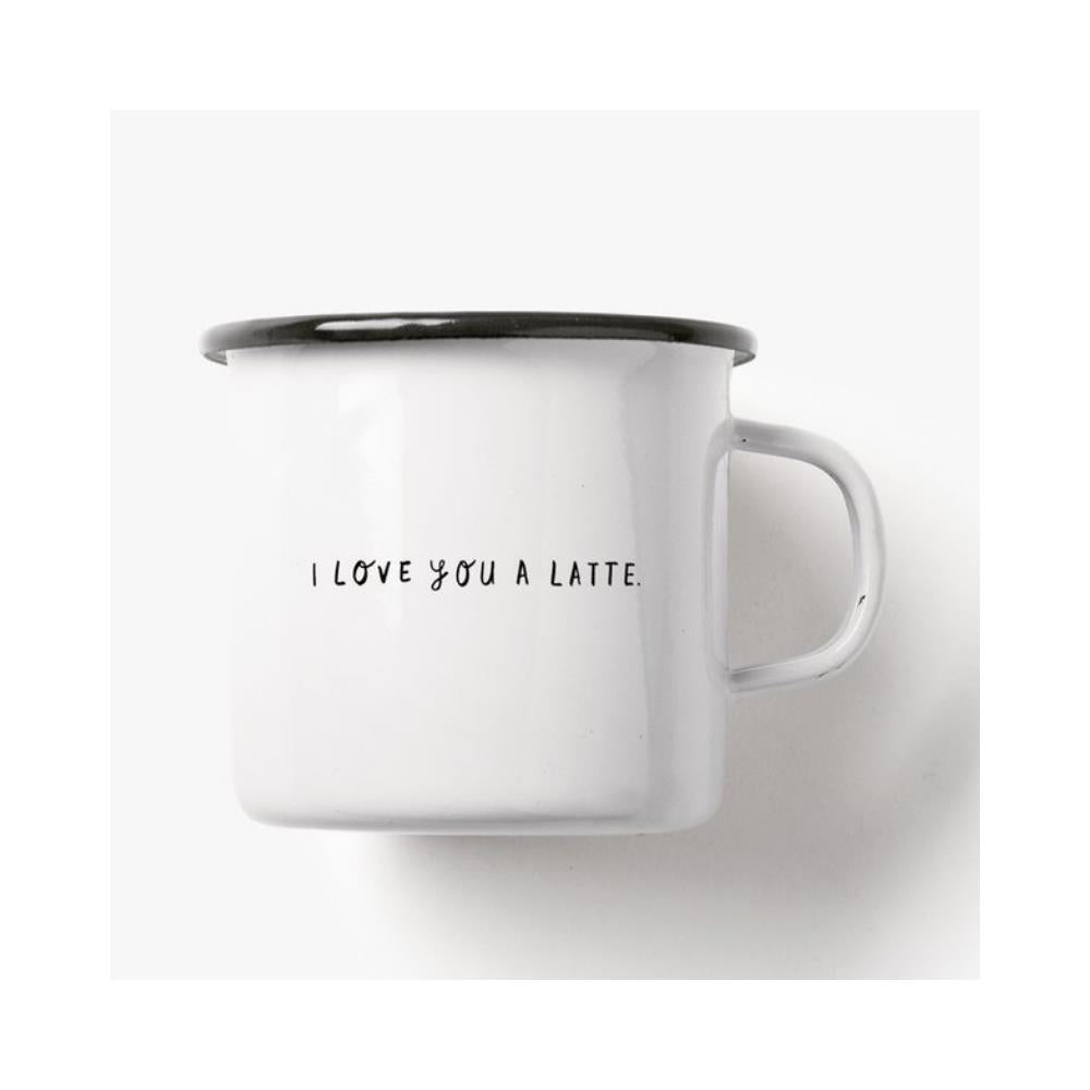 TYPEALIVE - Tasse &quot;Love you a Latte&quot; Tasse Typealive   