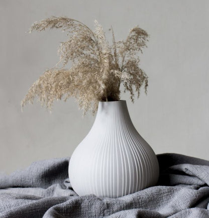 STOREFACTORY - Vase &quot;Ekenäs&quot; XL Light Grey -  - No59 Conceptstore Cologne