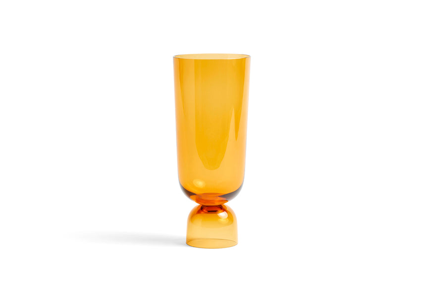 HAY - Vase &quot;Bottoms Up&quot; L in Amber -  - No59 Conceptstore Cologne