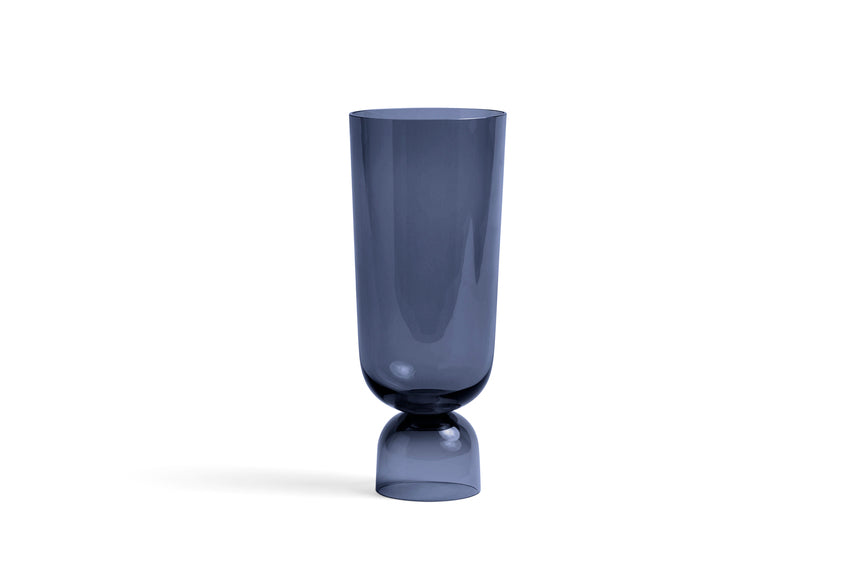 HAY - Vase &quot;Bottoms Up&quot; L Navy Blue -  - No59 Conceptstore Cologne