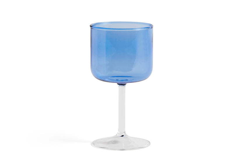 HAY - Weinglas &quot;Tint&quot; 2er Set 0,25L Blue/Clear -  - No59 Conceptstore Cologne