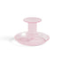 HAY - Kerzenständer "Flare Stripe" Pink White -  - No59 Conceptstore Cologne