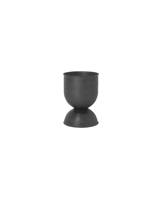 FERM LIVING - Blumentopf &quot;Hourglass Pot&quot; Schwarz XS -  - No59 Conceptstore Cologne