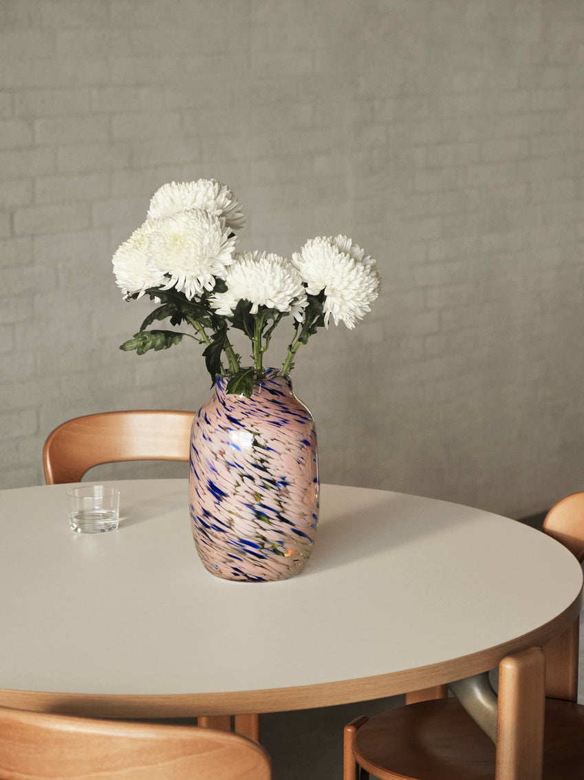 HAY - Vase &quot;Splash&quot; Round L Light Pink/Blue -  - No59 Conceptstore Cologne