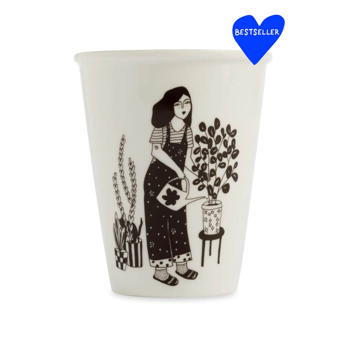 HELEN B - Becher Porzellan &quot;Plant Lover&quot;