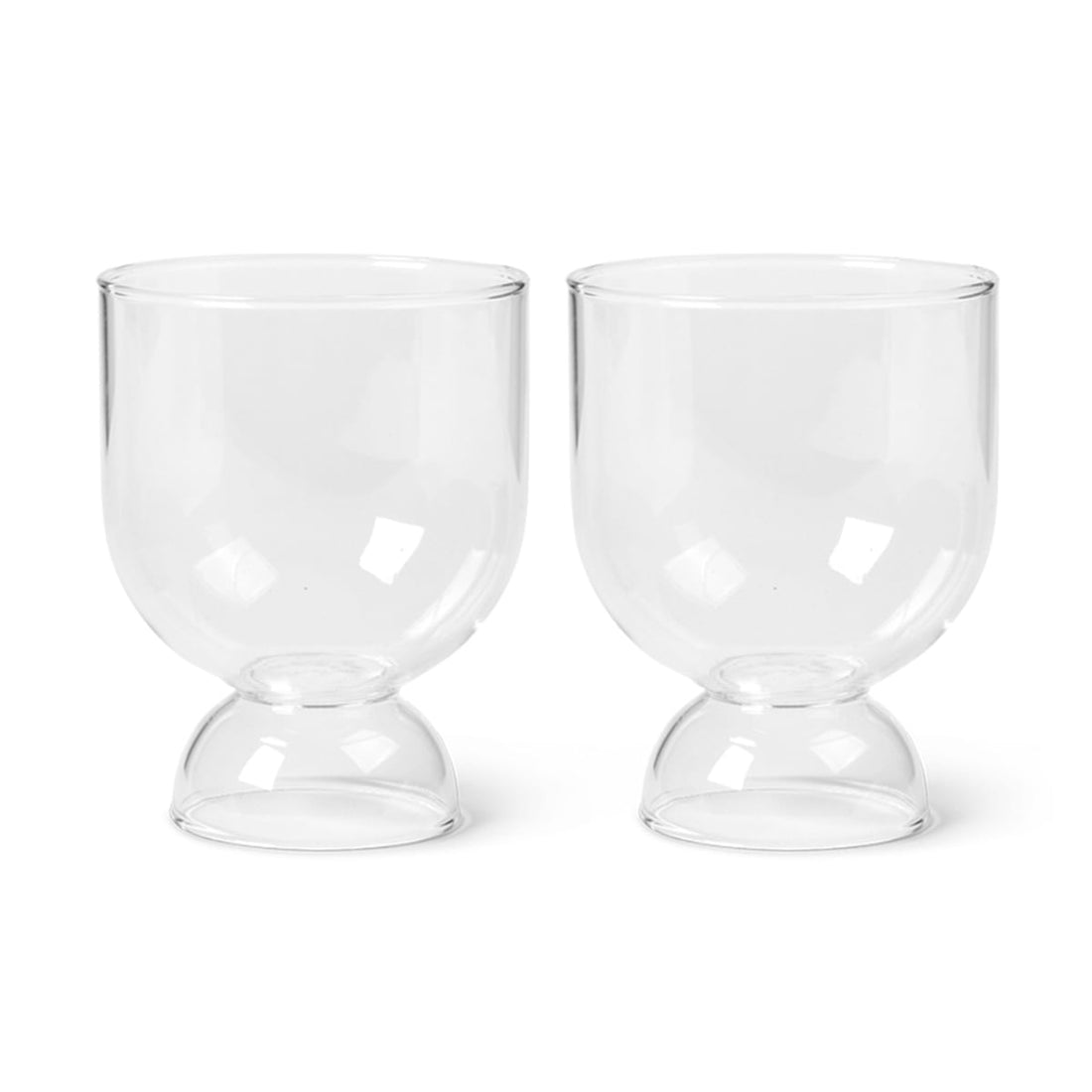 FERM LIVING - Gläser "Still" Clear 2er Set -  - No59 Conceptstore Cologne
