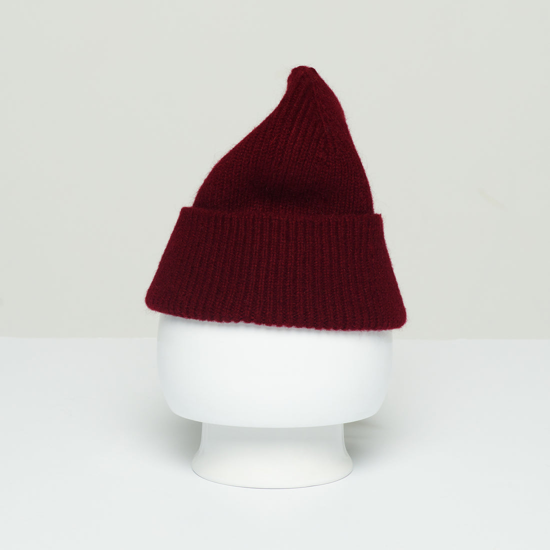 LE BONNET - Strickmütze &quot;Beanie&quot; Wine One Size